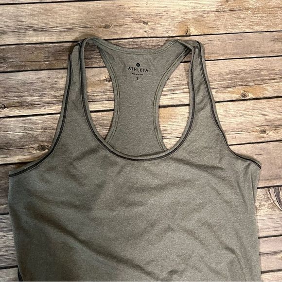 Athleta Charcoal Grey Tank, Size Small - Picture 5 of 8
